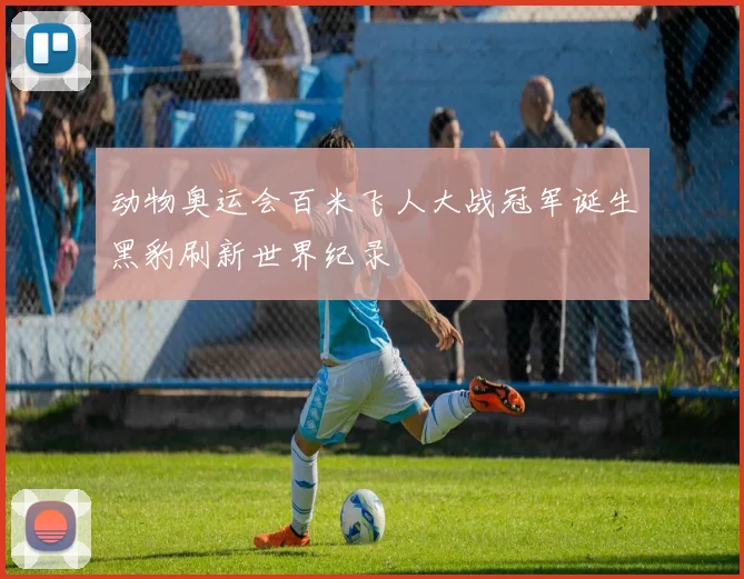 动物奥运会百米飞人大战冠军诞生黑豹刷新世界纪录